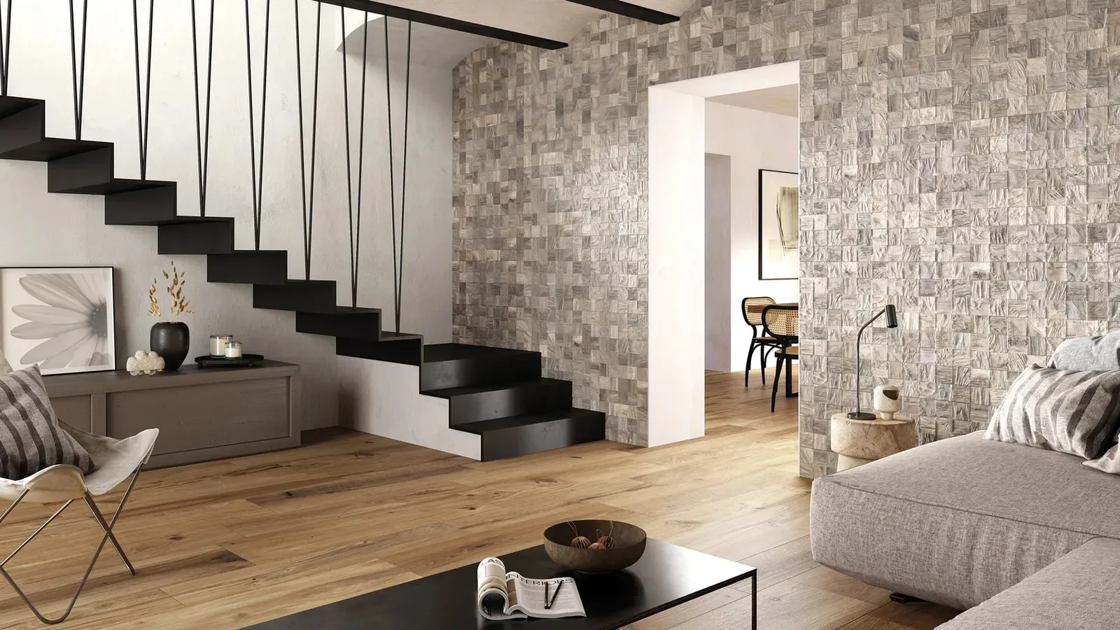 Piastrelle Timeless 3D di Rondine Ceramica	