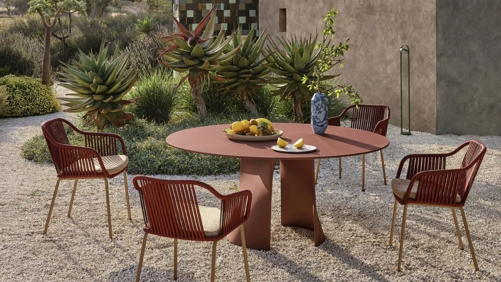 Tavolo in cemento Anemos di Pedrali