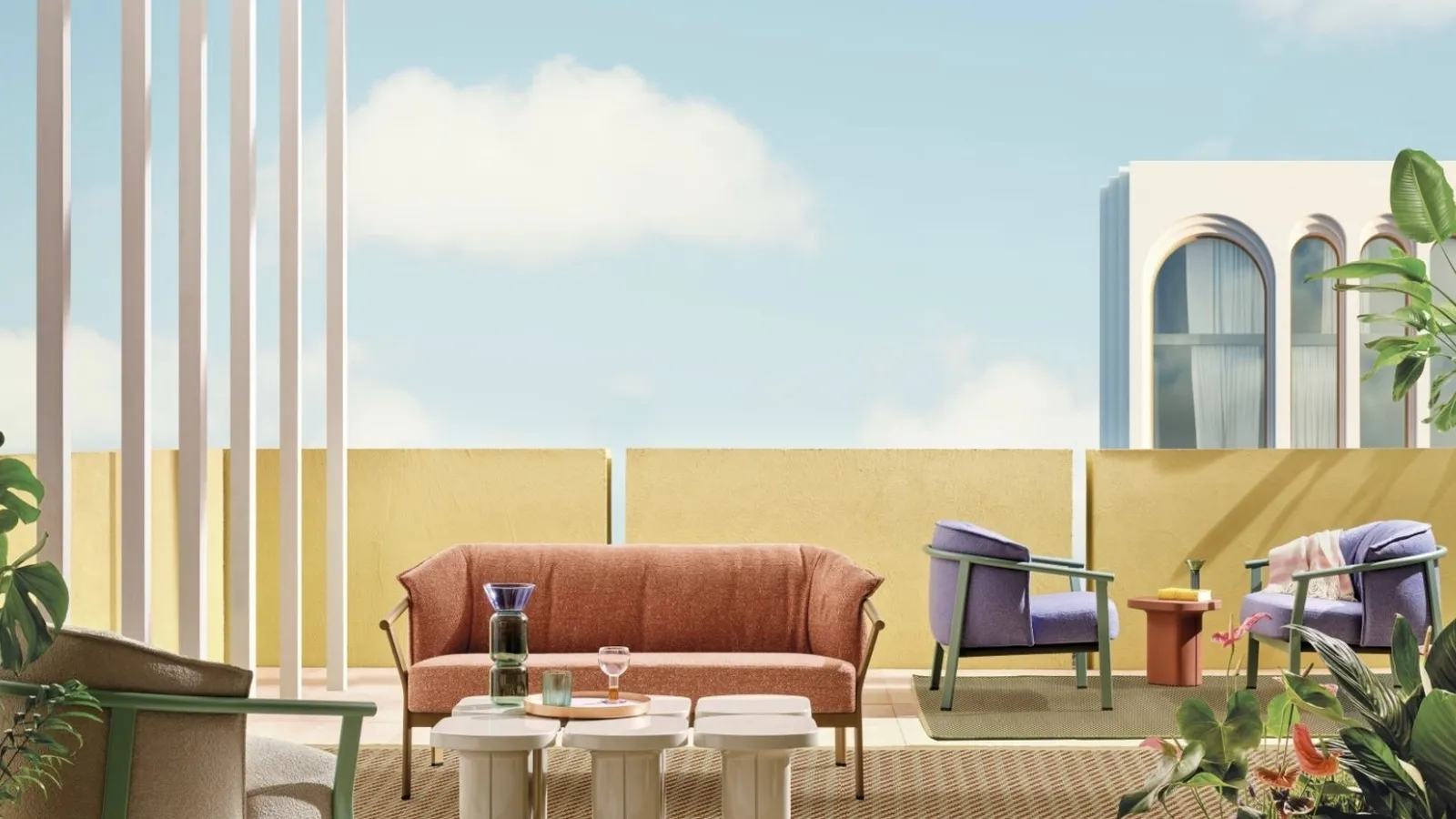 Arredo da esterno Lamorisse di Pedrali