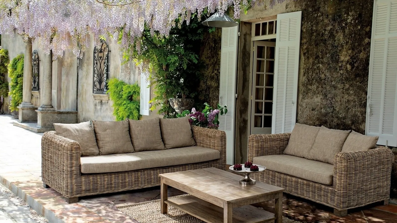 Tavolino in legno Brasilia di Bizzotto