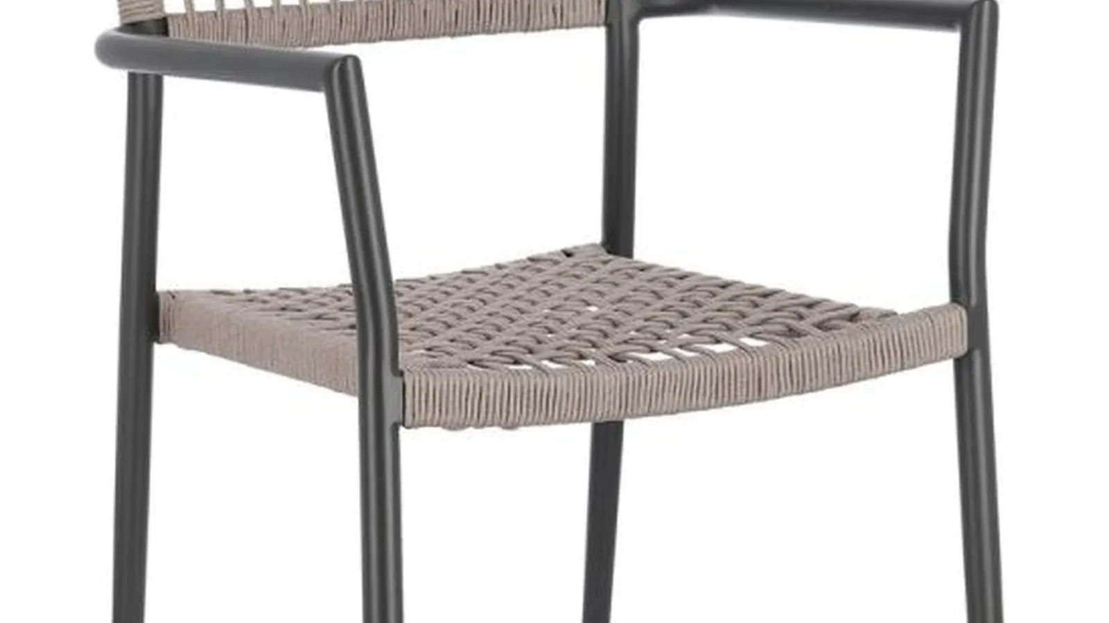 Sedia Caleta in corda e alluminio di Bizzotto