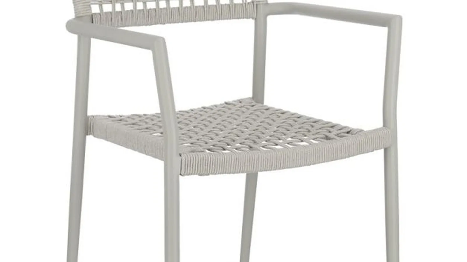 Sedia Caleta in corda e alluminio di Bizzotto