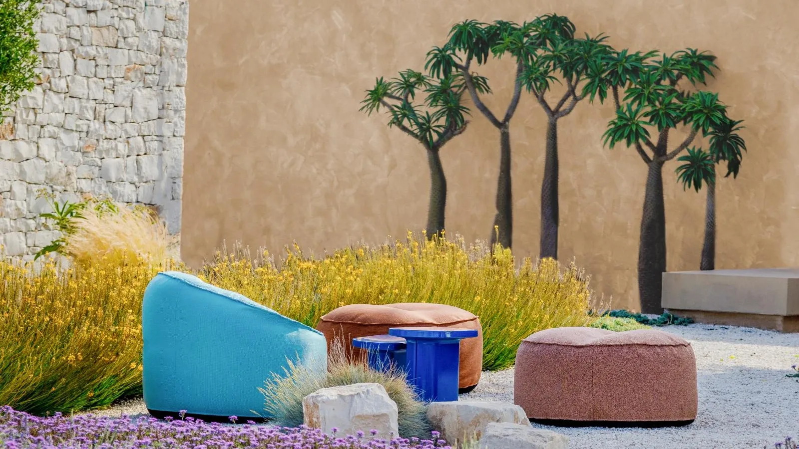 Pouf e Poltroncina Outdoor Island di Pedrali