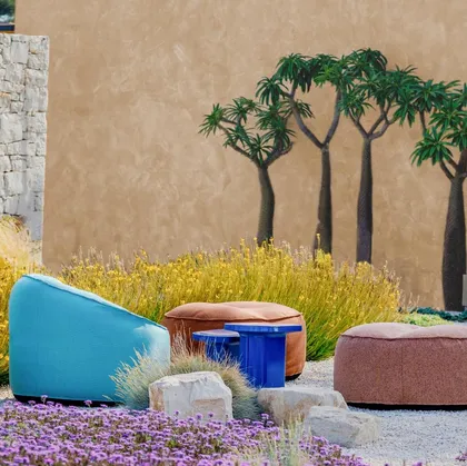 Pouf e Poltroncina Outdoor Island di Pedrali