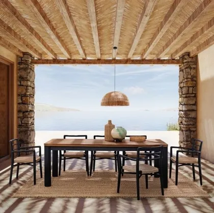 Sedia in teak Leticia di Bizzotto