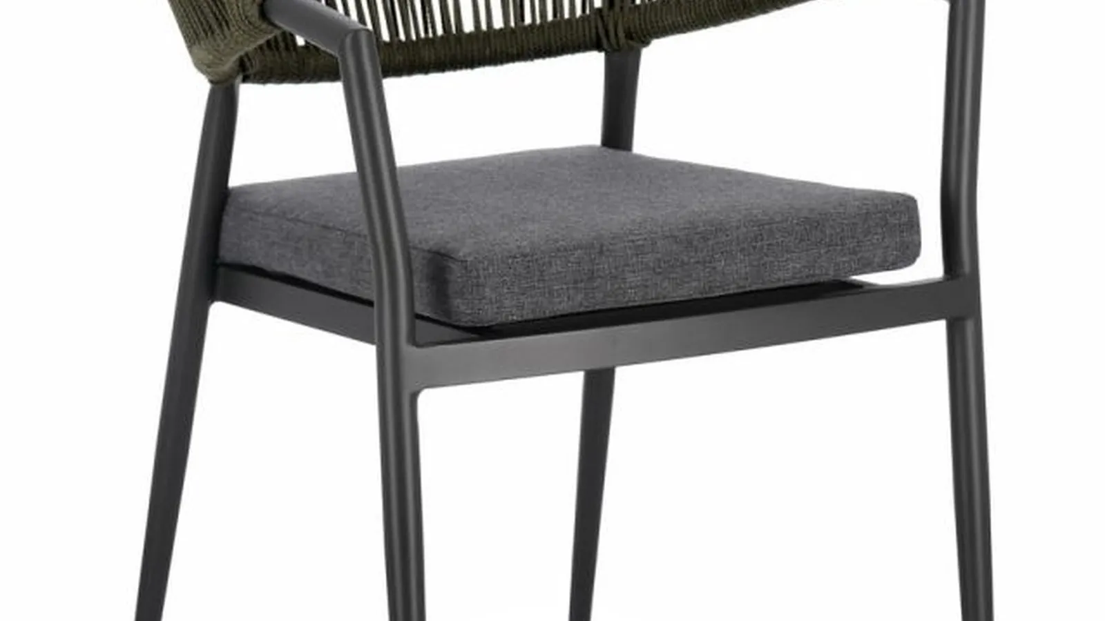 Sedia Millor in corda e alluminio di Bizzotto