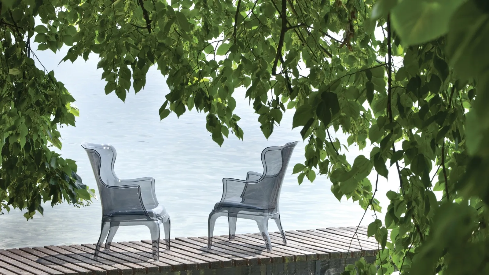 Poltroncina in policarbonato Pasha di Pedrali