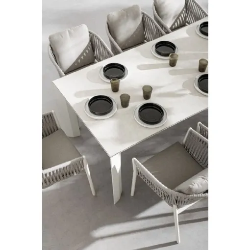 Tavolo e Sedie Victoria in alluminio di Bizzotto