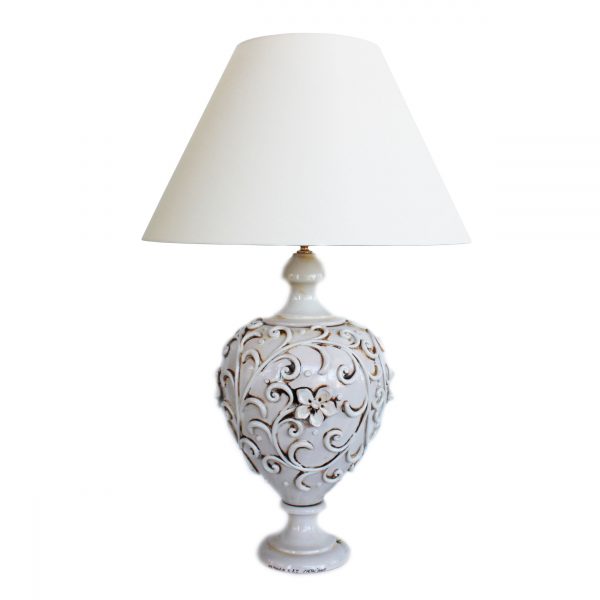 Lampada da Salotto in Ceramica di Caltagirone