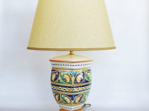 Lampada da Salotto quadrata – Ceramica di Caltagirone
