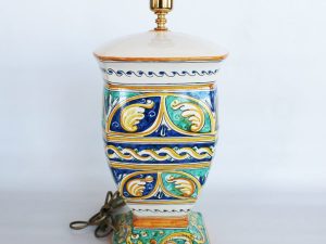 Lampada da Salotto quadrata – Ceramica di Caltagirone