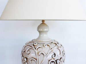 Lampada da Salotto in Ceramica di Caltagirone