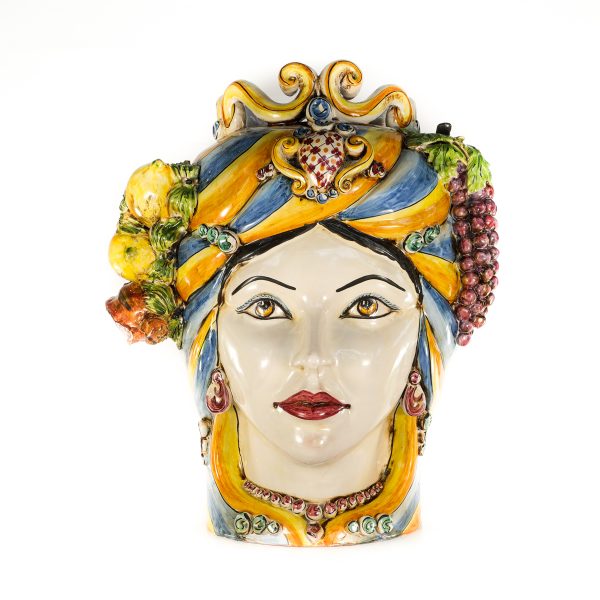 Testa di moro Donna - Ceramica di Caltagirone