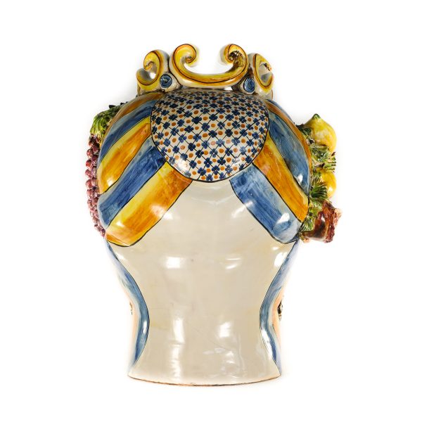 Testa di moro Donna - Ceramica di Caltagirone - immagine 4