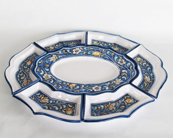 Antipastiera a scomparti in Ceramiche di Caltagirone - immagine 2