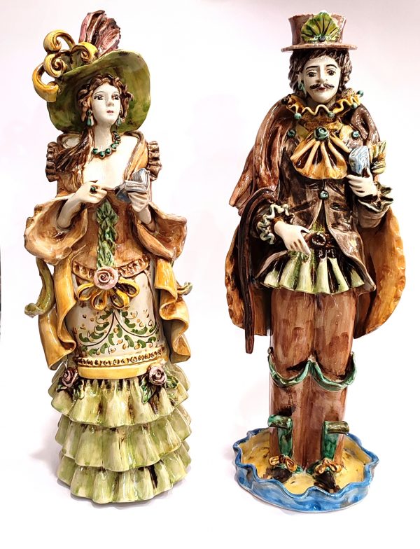 Lumiere Antiche in Ceramica di Caltagirone