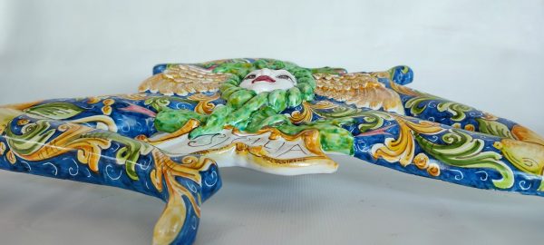 Trinacria maxi in Ceramica di Caltagirone - immagine 3