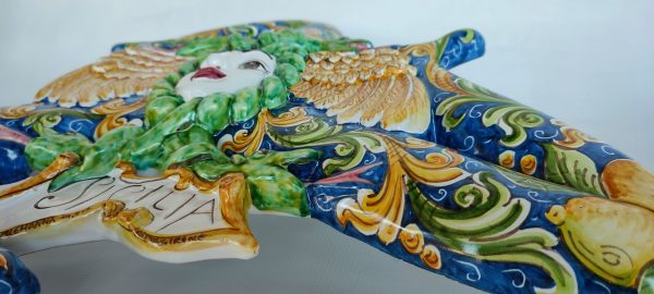 Trinacria maxi in Ceramica di Caltagirone - immagine 2