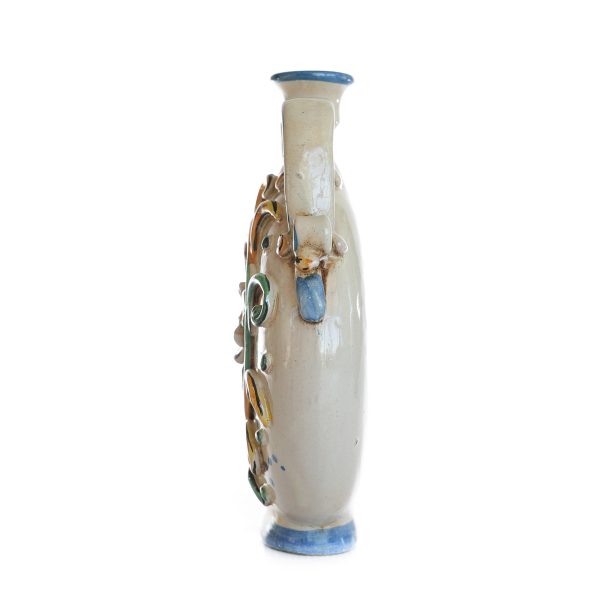 Fiaschetto in Ceramica di Caltagirone con decoro - immagine 4