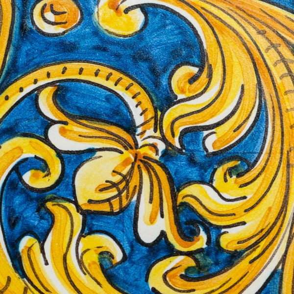 Svuota Tasche rettangolare in Ceramica di Caltagirone - immagine 3
