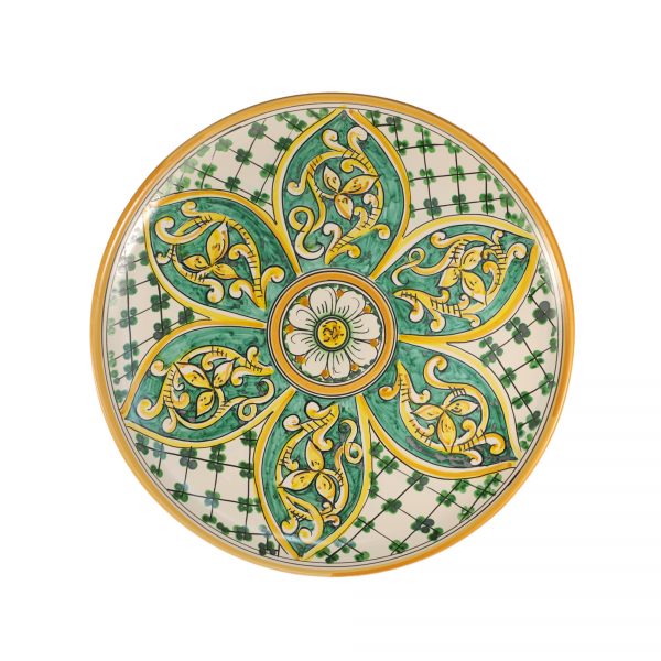 Piatto da parete Tradizionale in Ceramica di Caltagirone