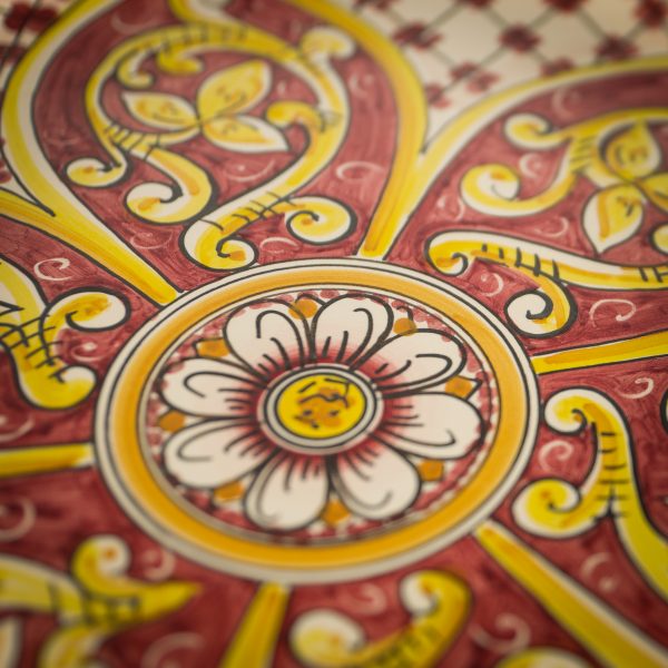 Piatto Murale in Ceramica di Caltagirone - immagine 4